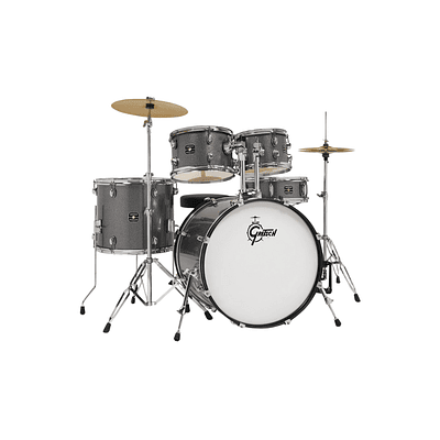 Batería Completa Gretsch Renegade c/Hardware y Platillos Grey Sparkle RGE625GS