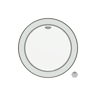 Parche Bombo Remo Powerstroke 3 Transparente con Falam 20