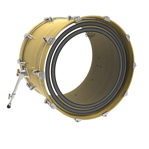 Parche Bombo Remo Powersonic Transparente 22