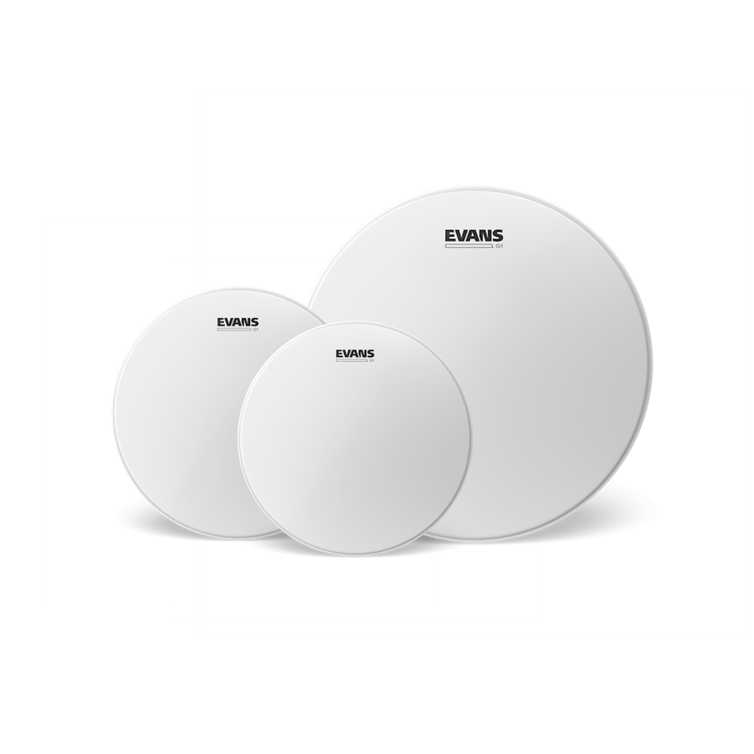 Set Parches Evans G1 Porosos Rock 10