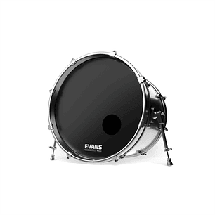 Parche Bombo Resonante Frontal Evans EQ3 Black 22
