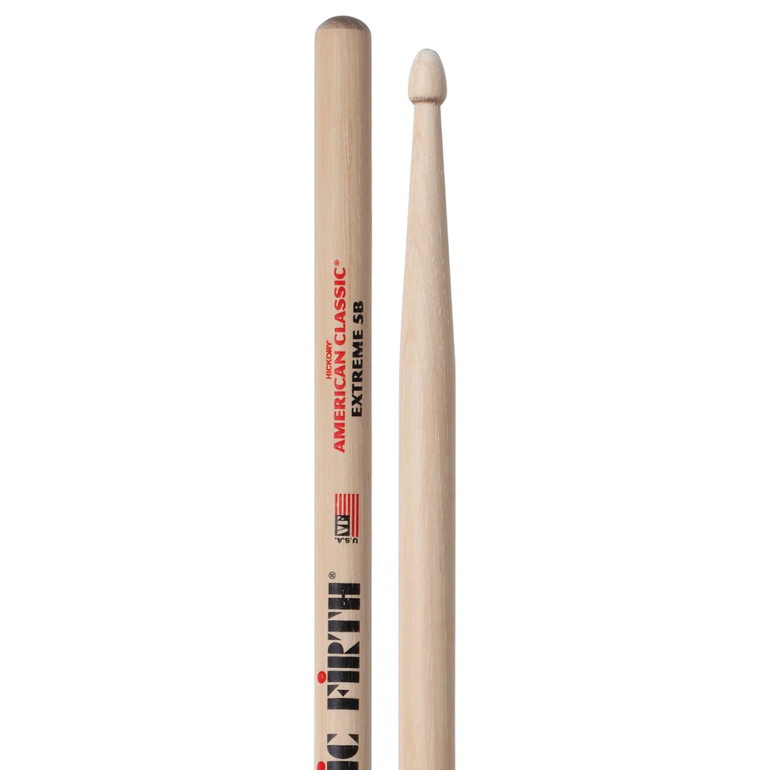 Baquetas Vic Firth de Hickory Extreme 5B Punta Madera 2