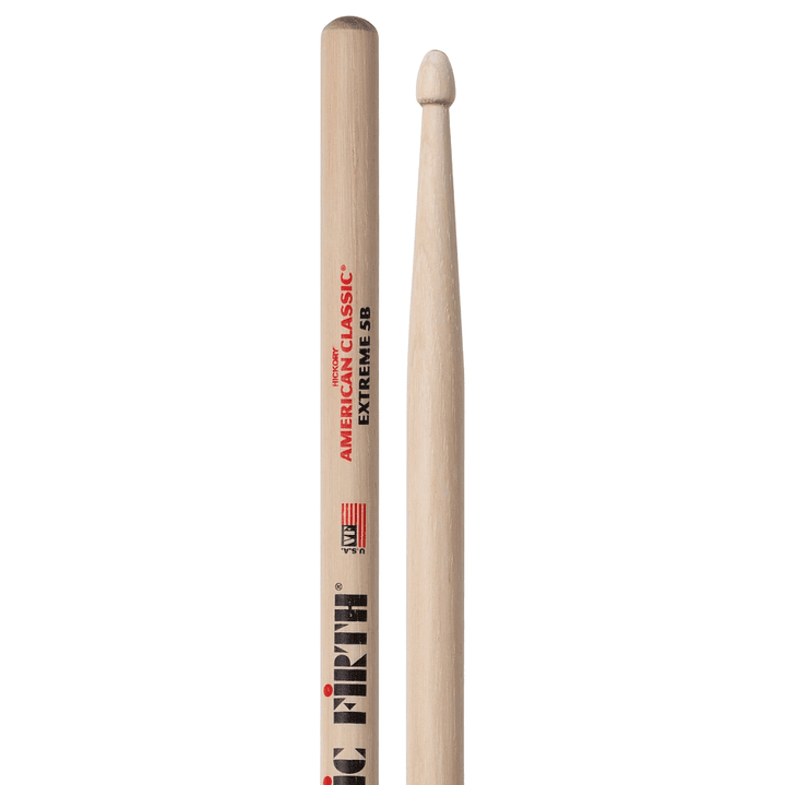 Baquetas Vic Firth de Hickory Extreme 5B Punta Madera 2
