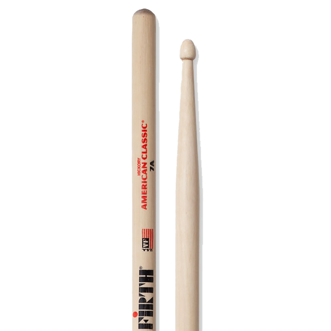 Baquetas Vic Firth de Hickory 7A Punta Madera 2