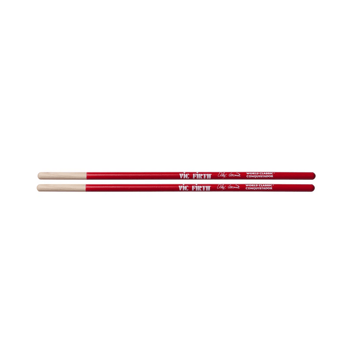 Baquetas de Timbaleta Vic Firth SAA Alex Acuña Conquistador Red World Classic 1
