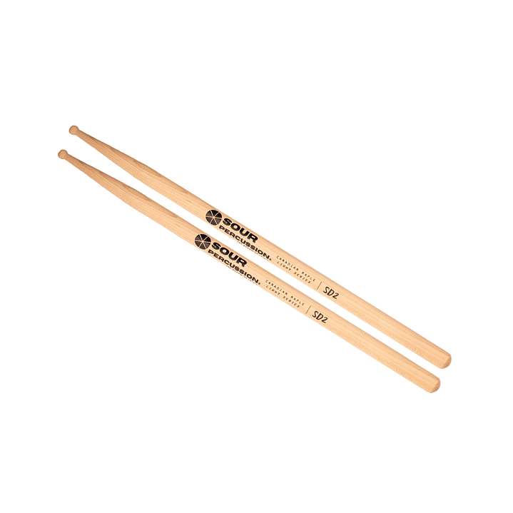 Baquetas Sour Percussion SD2 Maple Punta Medium Round Madera 1