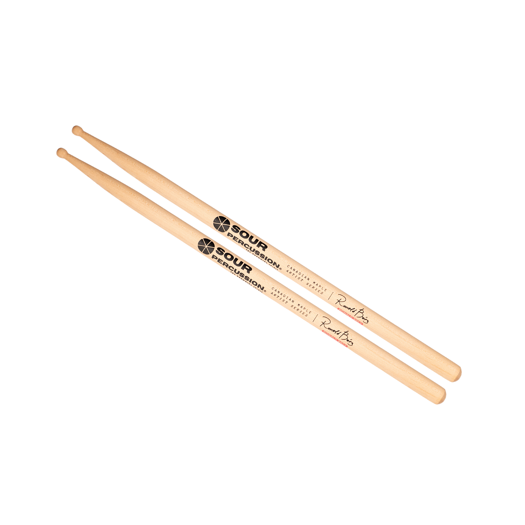 Baquetas Sour Percussion Ronald Baez Artist Series Maple Punta Madera 1