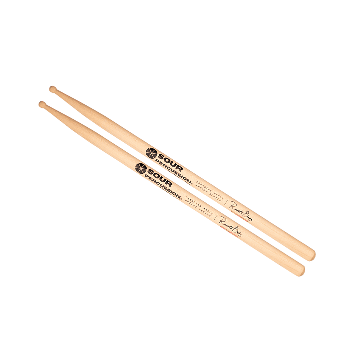 Baquetas Sour Percussion Ronald Baez Artist Series Maple Punta Madera 1