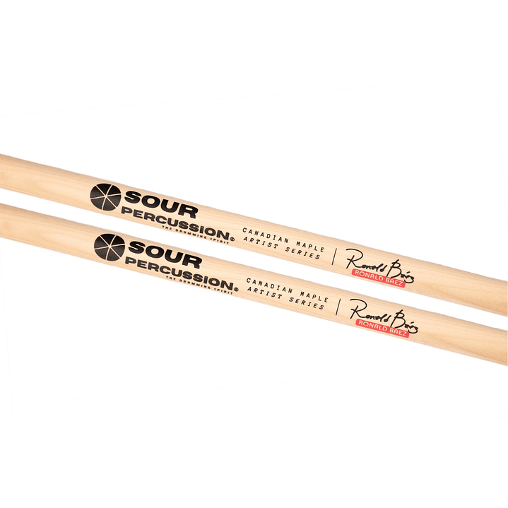 Baquetas Sour Percussion Ronald Baez Artist Series Maple Punta Madera 4