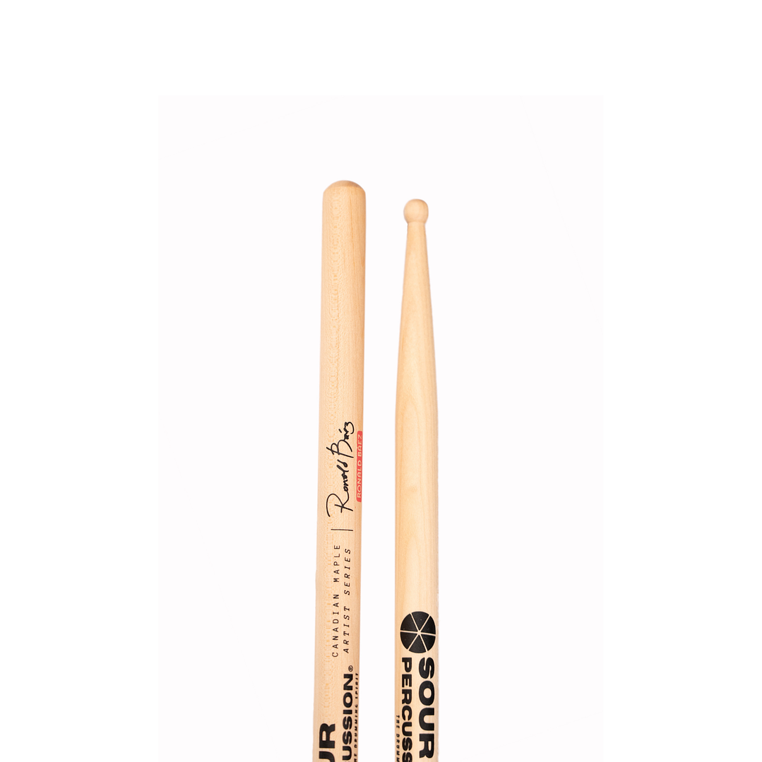 Baquetas Sour Percussion Ronald Baez Artist Series Maple Punta Madera 2