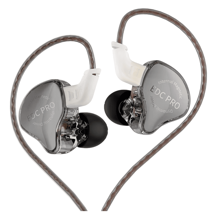 Auriculares In Ear KZ EDC Pro OFC Cable Version 1 Driver Dinámico (1DD) 1
