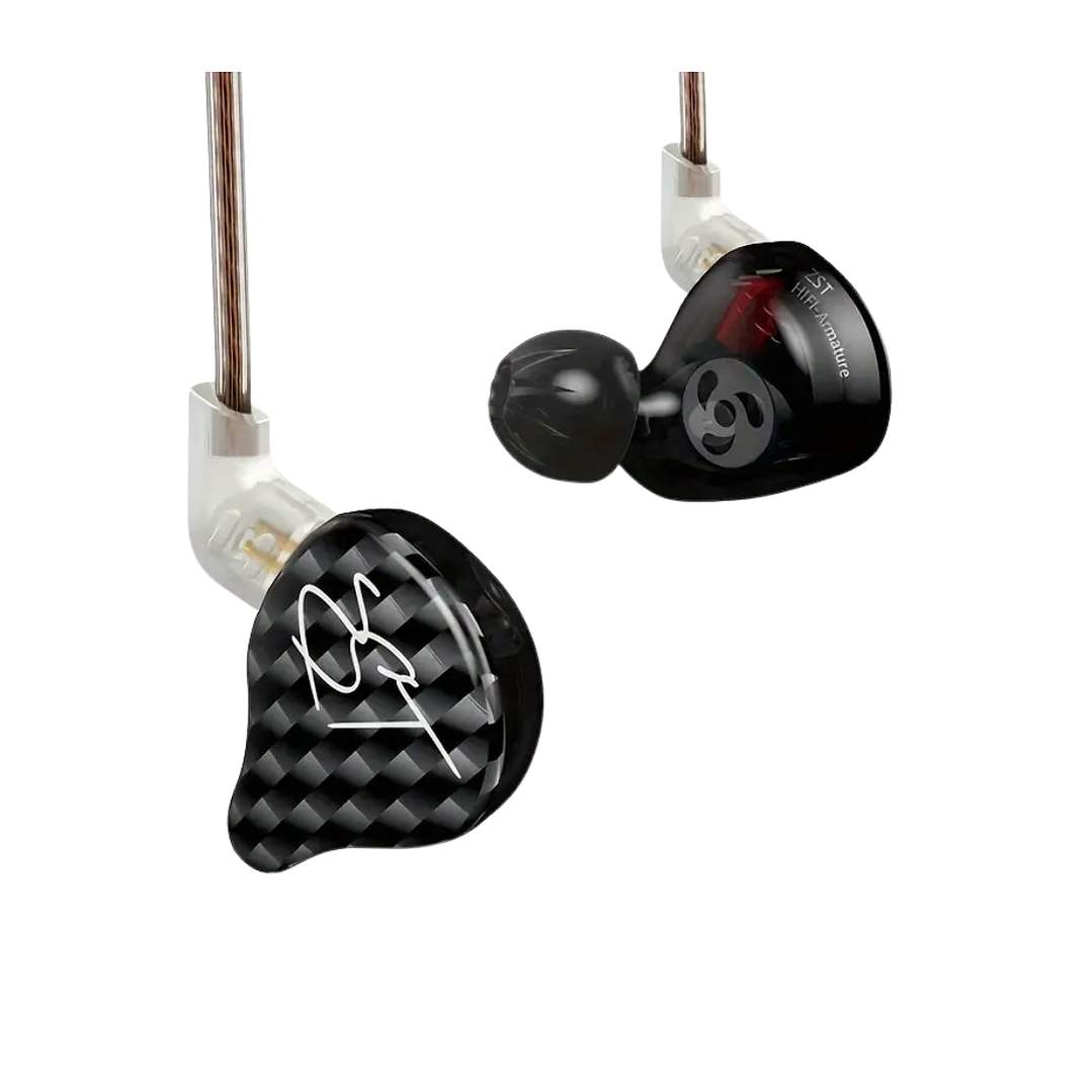 Auriculares In Ear KZ ZST 2 Drivers Híbridos (1DD + 1BA) 2