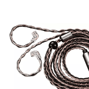 Cable Trenzado Repuesto In Ears QKZ Silver-Plated Pin Tipo C