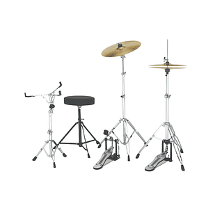 Bateria Completa Gretsch Renegade Poplar con Hardware y Platillos Blue Sparkle (Open Box en Exhibición solo con retiro en tienda)