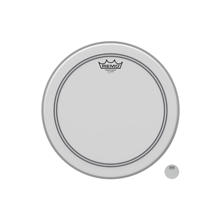 Parche Bombo Remo Powerstroke 3 Poroso con Falam 24