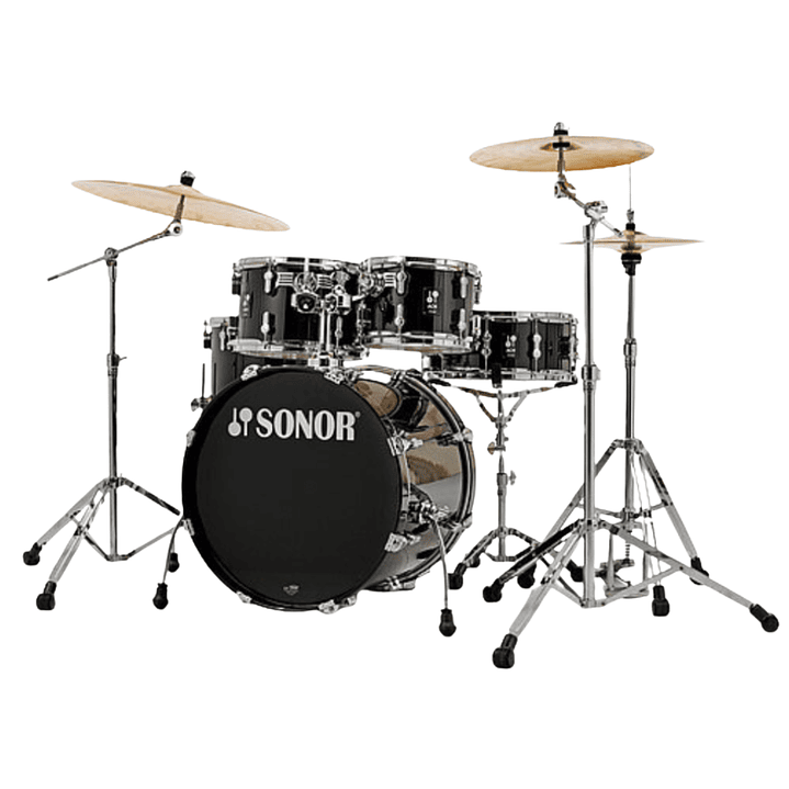Bateria Sonor AQ1 Studio WM Birch con Hardware Piano Black 1