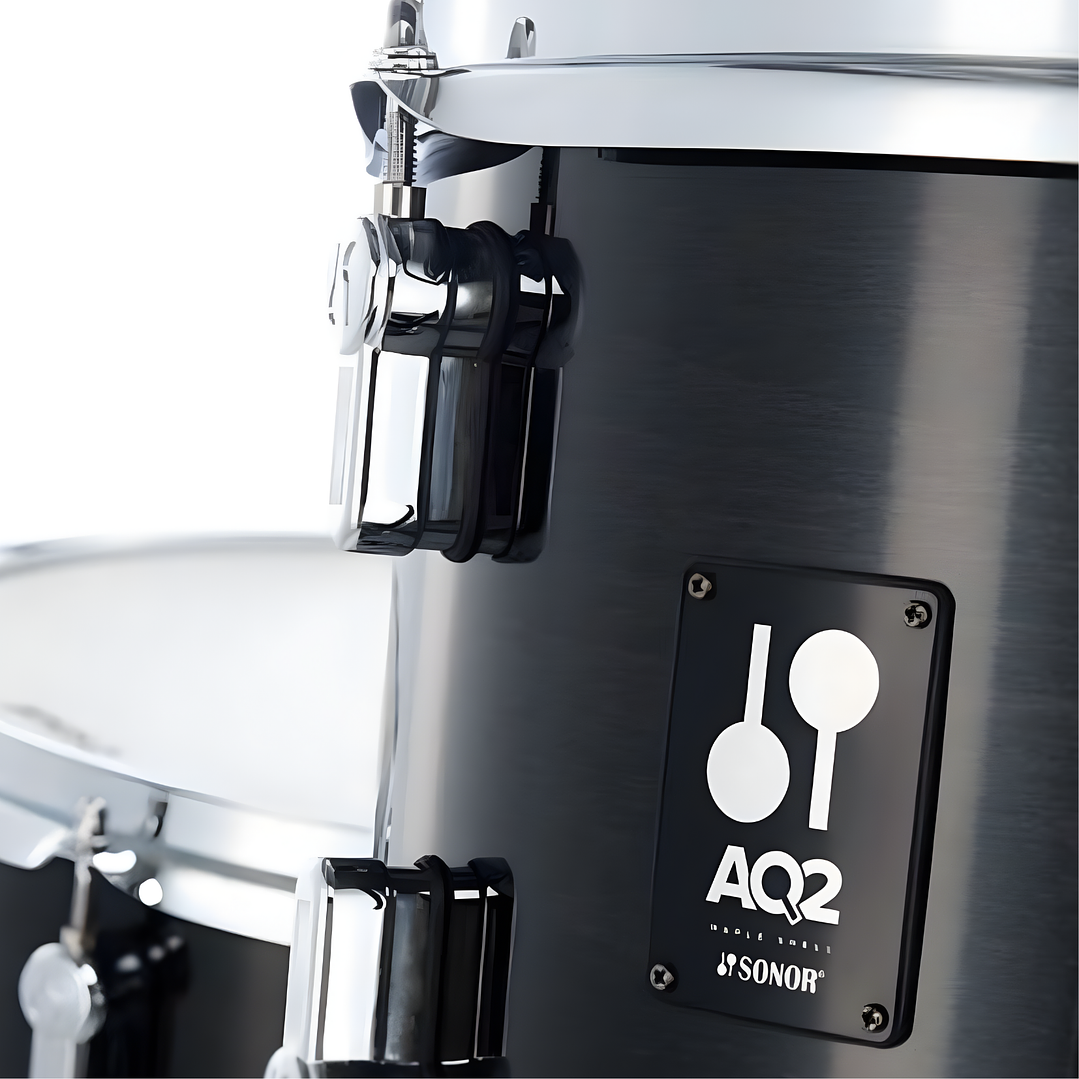 Bateria Sonor AQ2 Stage WM Maple Transparent Stain Black 2