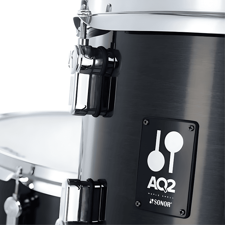 Bateria Sonor AQ2 Stage WM Maple Transparent Stain Black 2