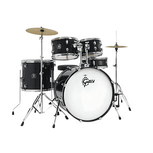 Bateria Gretsch Renegade con Hardware y Platillos Black Mist