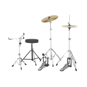 Bateria Gretsch Renegade con Hardware y Platillos Grey Sparkle