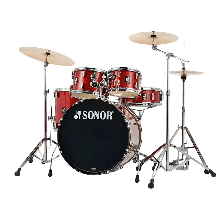 Bateria Sonor AQX Stage Poplar con Hardware RMS (Producto Open Box en Exhibición) 1
