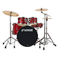 Bateria Sonor AQX Stage Poplar con Hardware RMS (Producto Open Box en Exhibición) - Miniatura 2