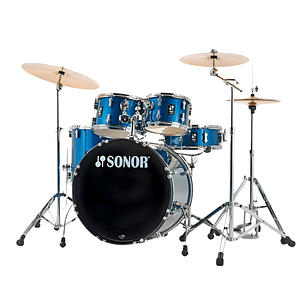 Bateria Sonor AQX Stage Poplar con Hardware y Platillos BOS