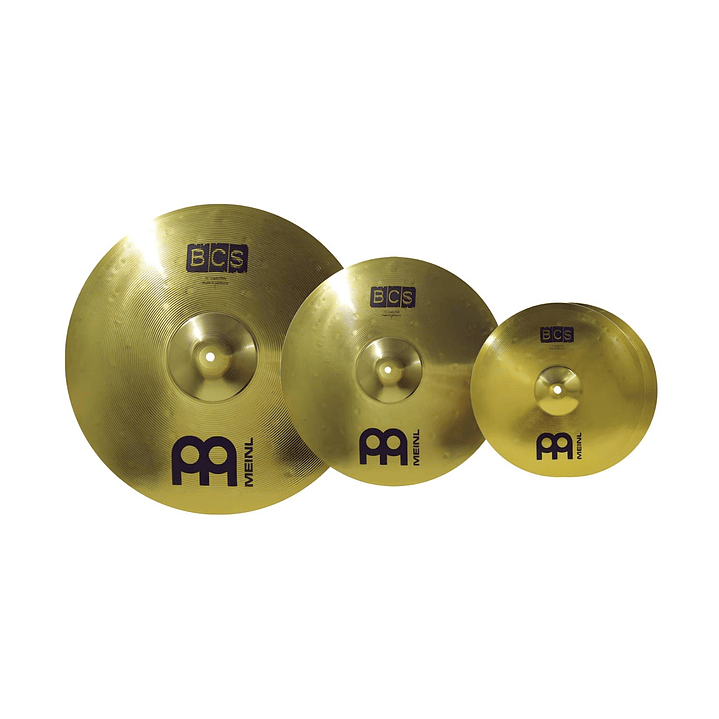 Set Platillos Meinl BCS 14, 16 y 20 1