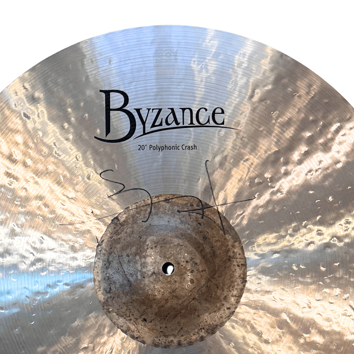 Platillo Meinl Byzance Polyphonic Crash 20 (Autografiado por Thomas Lang) 2