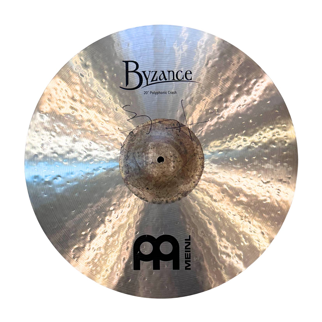 Platillo Meinl Byzance Polyphonic Crash 20 (Autografiado por Thomas Lang) 1