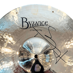 Platillo Meinl Byzance Fast Hi-Hat 13 (Autografiado por Thomas Lang)