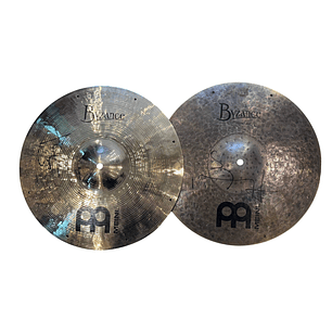 Platillo Meinl Byzance Fast Hi-Hat 14 (Autografiado por Thomas Lang)