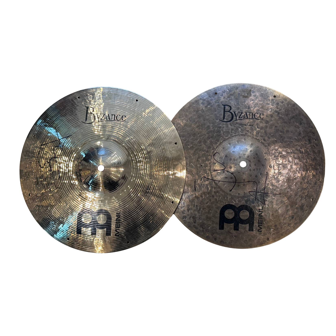 Platillo Meinl Byzance Fast Hi-Hat 14 (Autografiado por Thomas Lang) 1