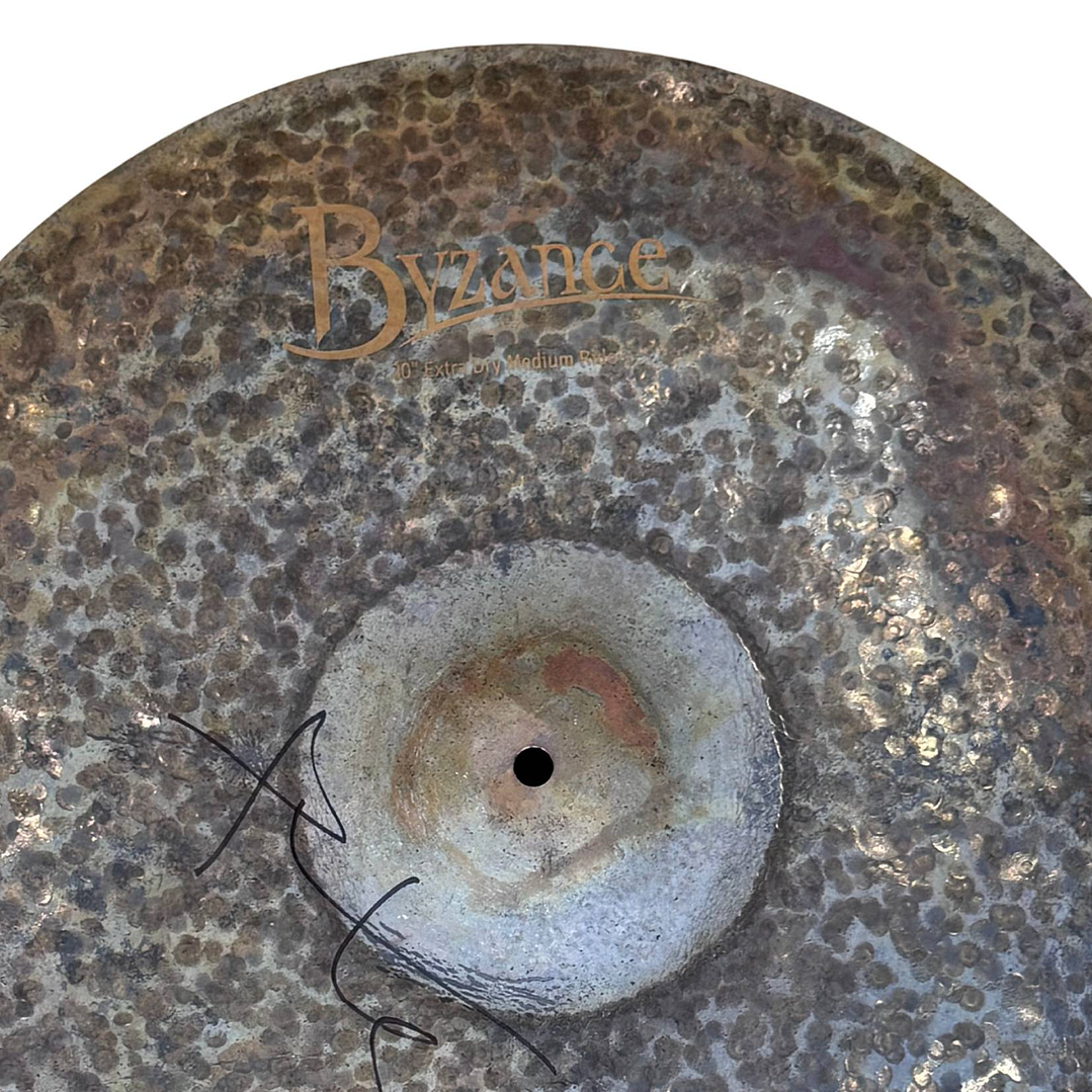 Platillo Meinl Byzance Extra Dry Medium Ride 20 (Autografiado por Thomas Lang) 2