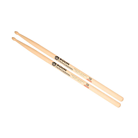 Baquetas 5B Extreme Sour Percussion Hickory Punta Acorn Madera Power Series