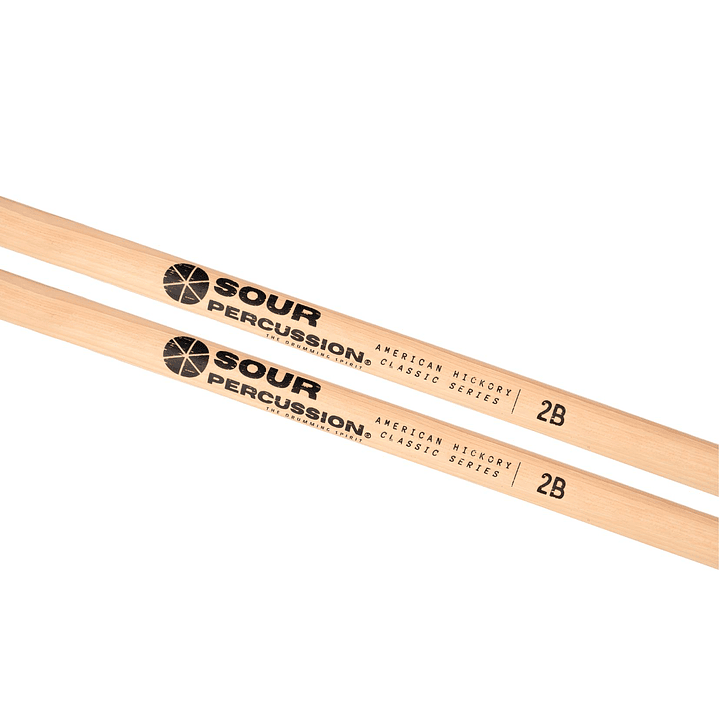 Baquetas 2B Hickory Sour Percussion 4