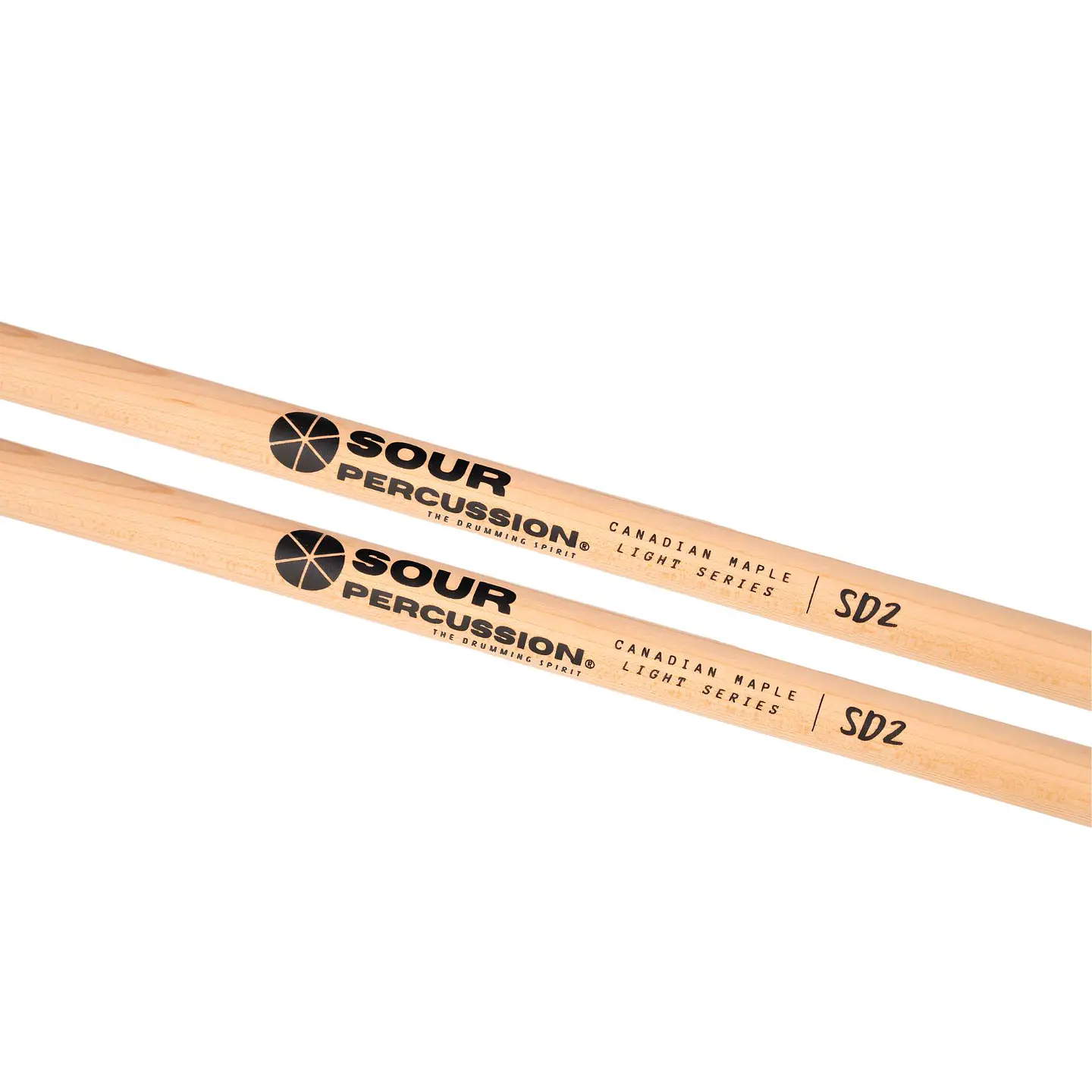 Baquetas SD2 Sour Percussion Maple Punta Medium Round Madera Light Series 4