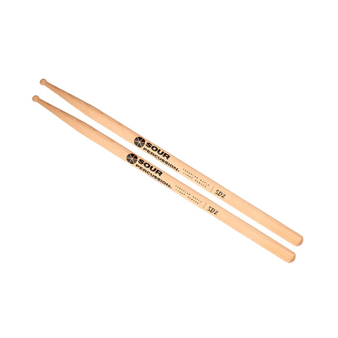 Baquetas SD2 Sour Percussion Maple Punta Medium Round Madera Light Series