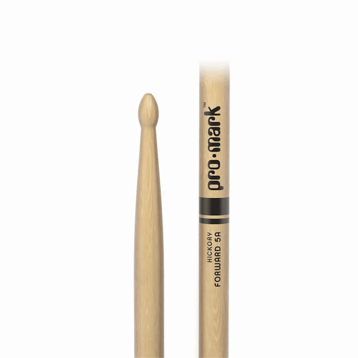 Baquetas Batería Hickory Promark Classic Forward 5A Punta Oval 2