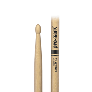 Baquetas Batería Hickory Promark Classic Forward 5B Punta Oval