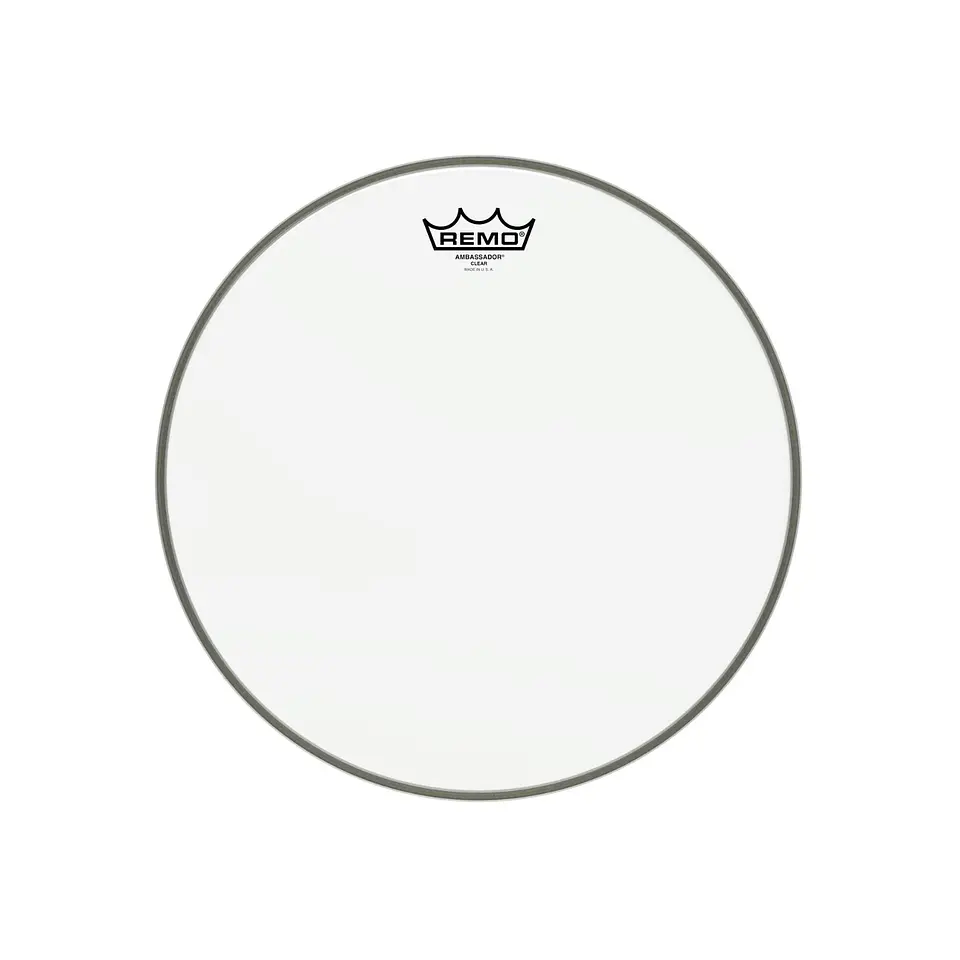 Parche Remo Ambassador Clear Transparente 8