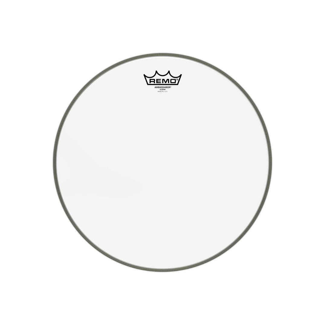 Parche Remo Ambassador Clear Transparente 10 1