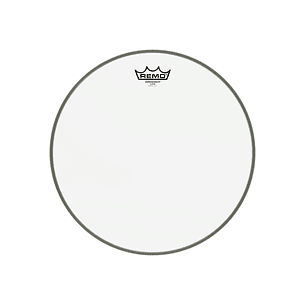 Parche Remo Ambassador Clear Transparente 12