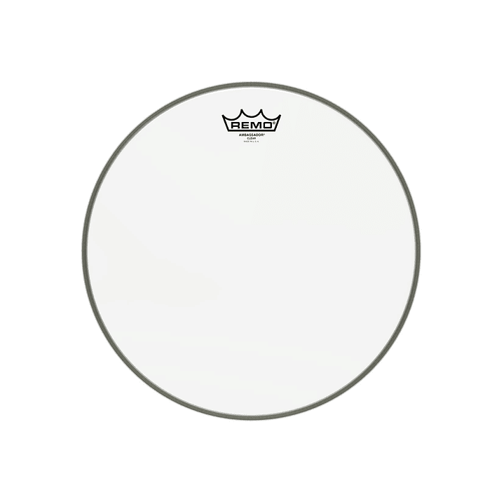 Parche Remo Ambassador Clear Transparente 12 1