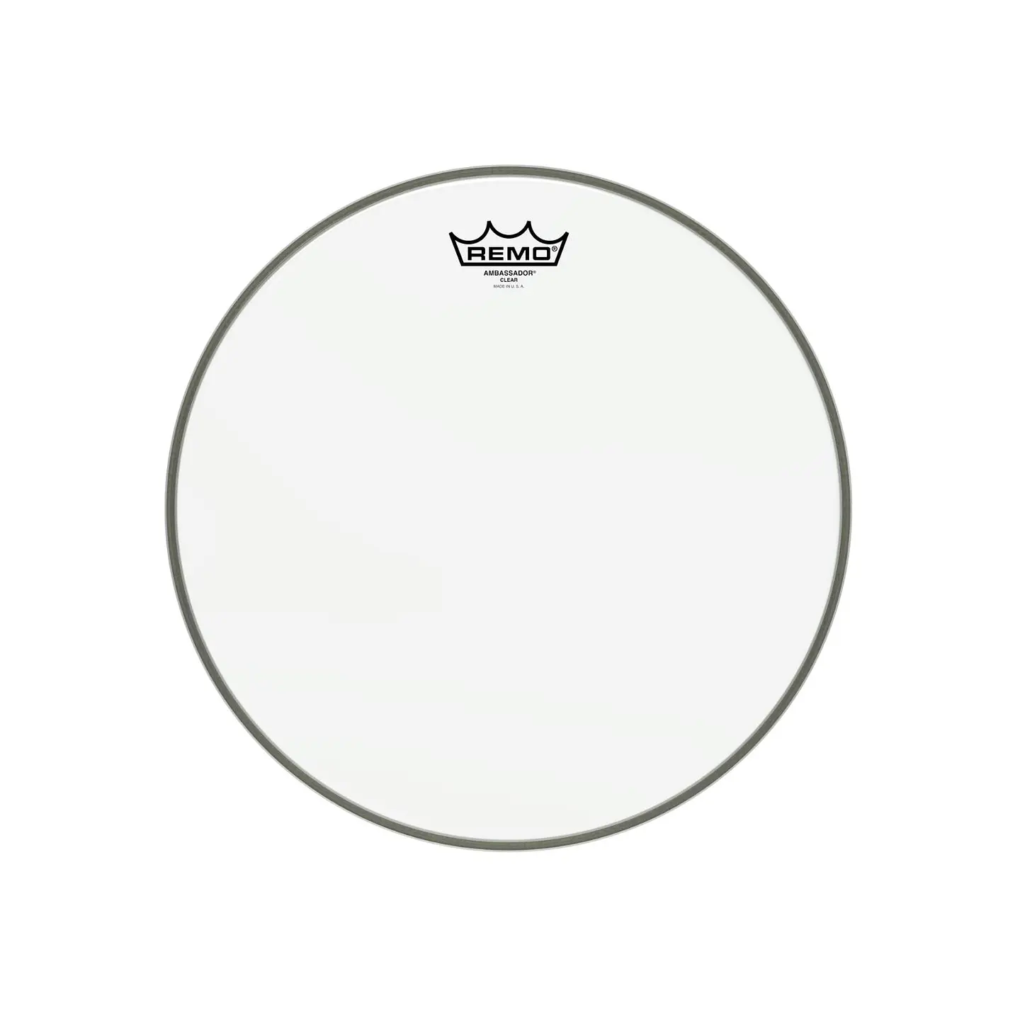 Parche Remo Ambassador Clear Transparente 16