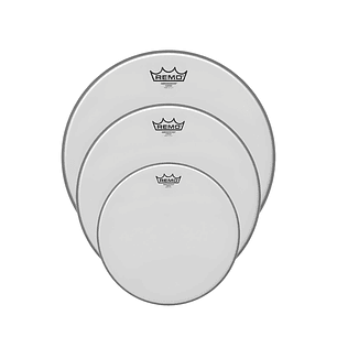 Set Parches Tom Remo Ambassador Coated Poroso Fusion 10, 12 y 14