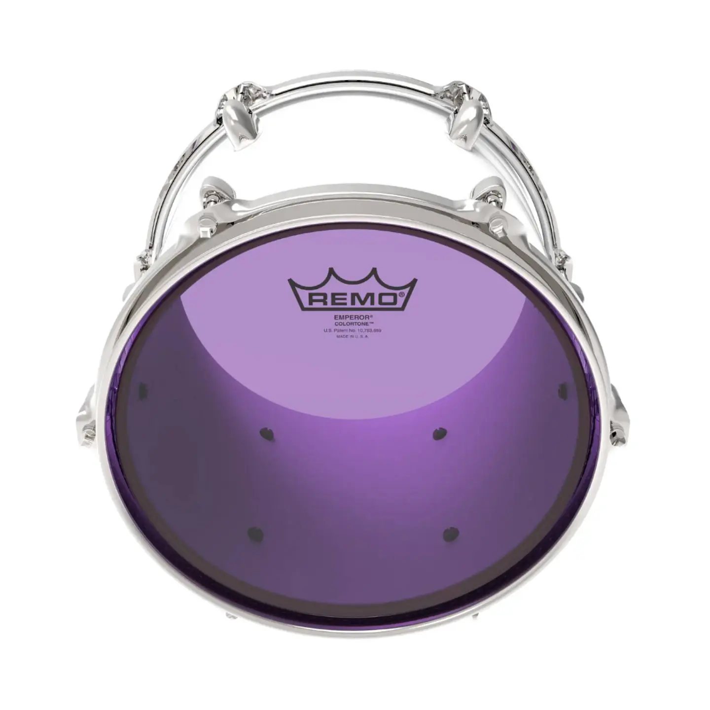 Parche Remo Emperor Colortone Purple 14