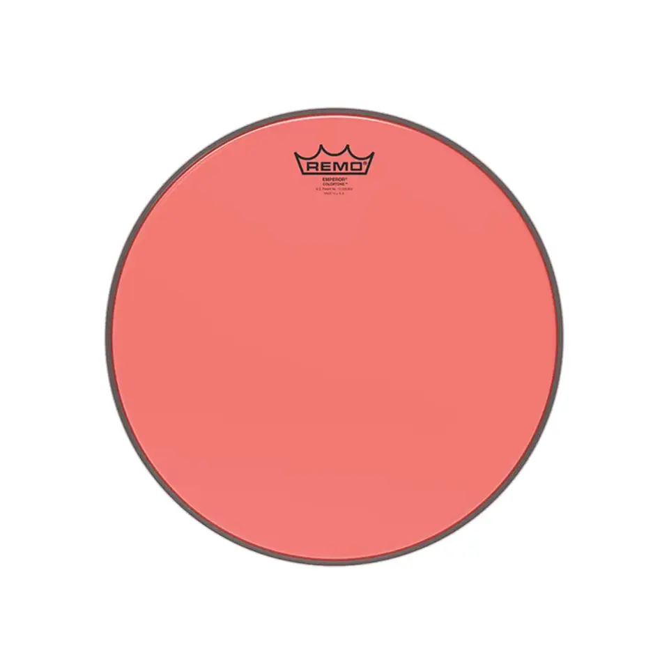 Parche Remo Emperor Colortone Red 12