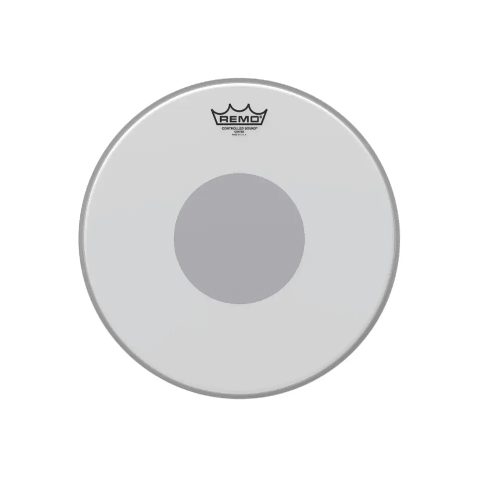 Parche Remo Controlled Sound Coated Poroso Black Dot 14