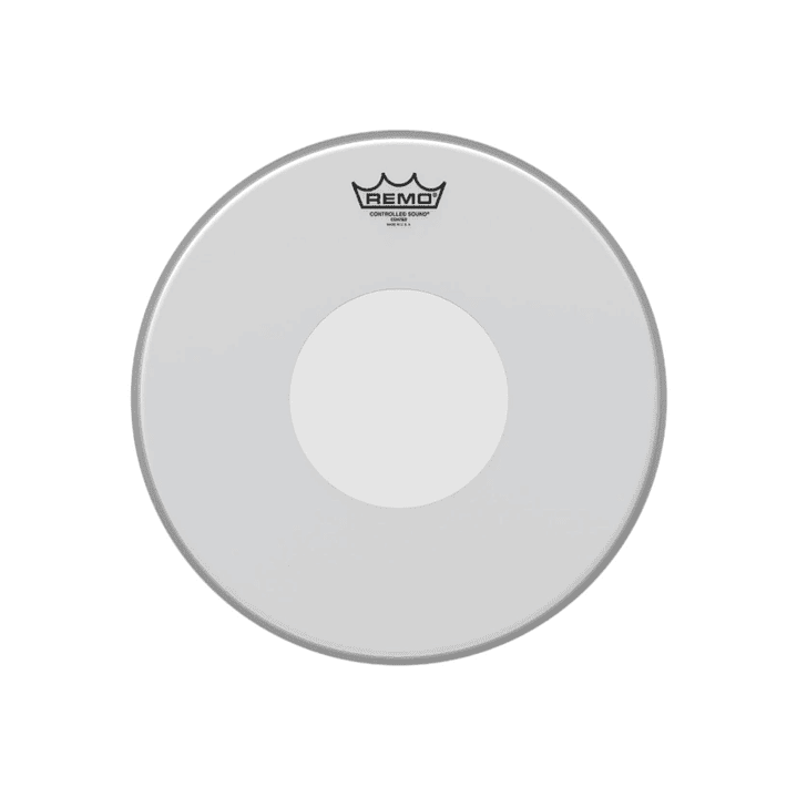Parche Remo Controlled Sound Coated Poroso Top White Dot 14 1